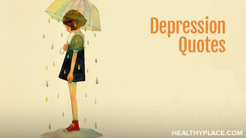 These quotes on depression and depression sayings deal with different aspects of the illness. The depression quotes are set on beautiful, shareable images.